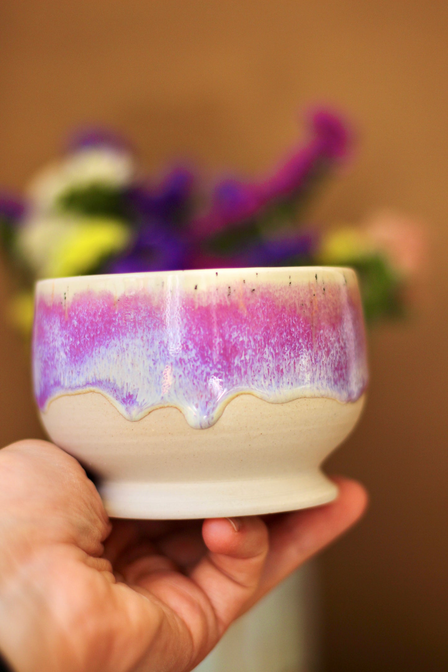 Ice cream cup Lilac