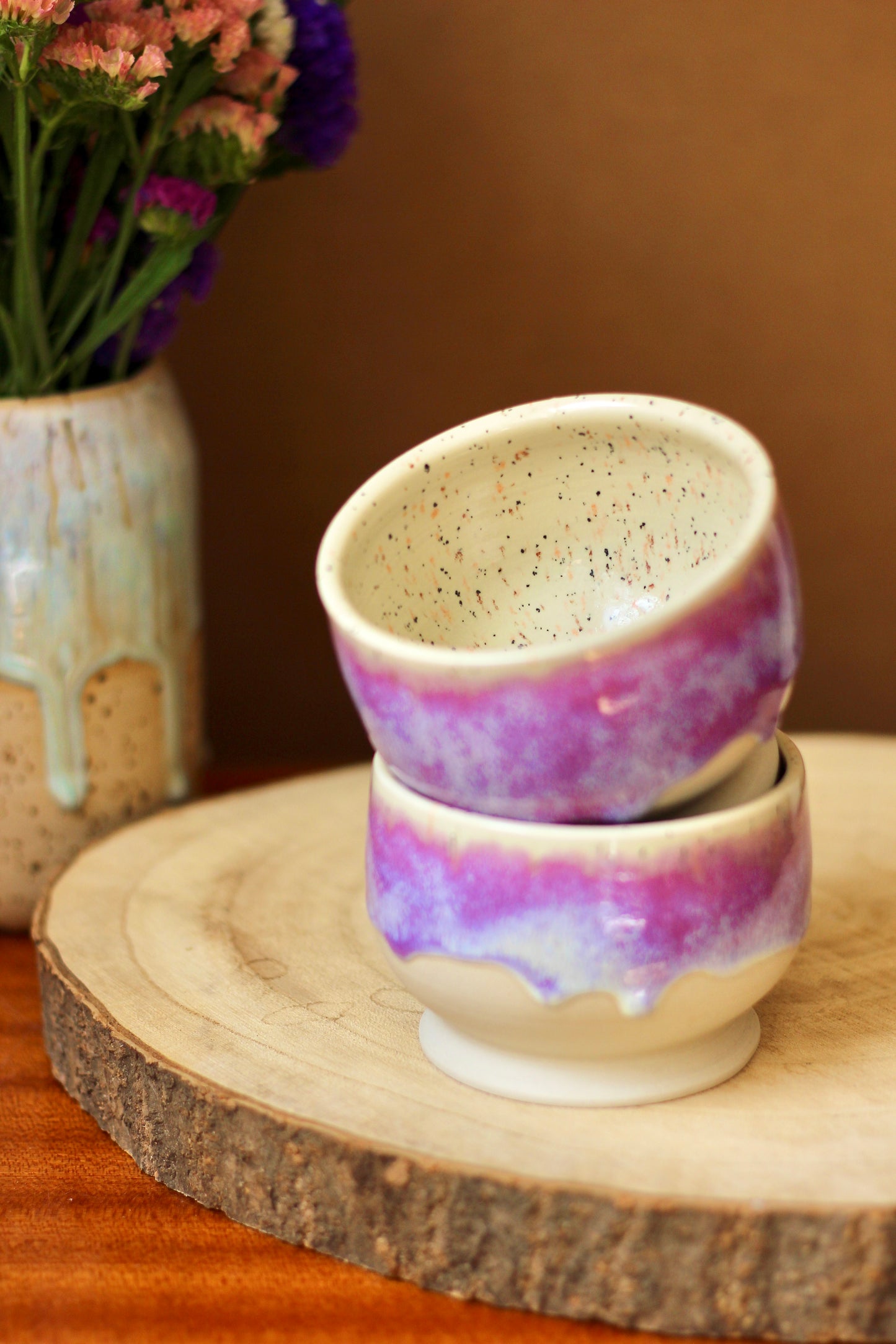 Ice cream cup Lilac