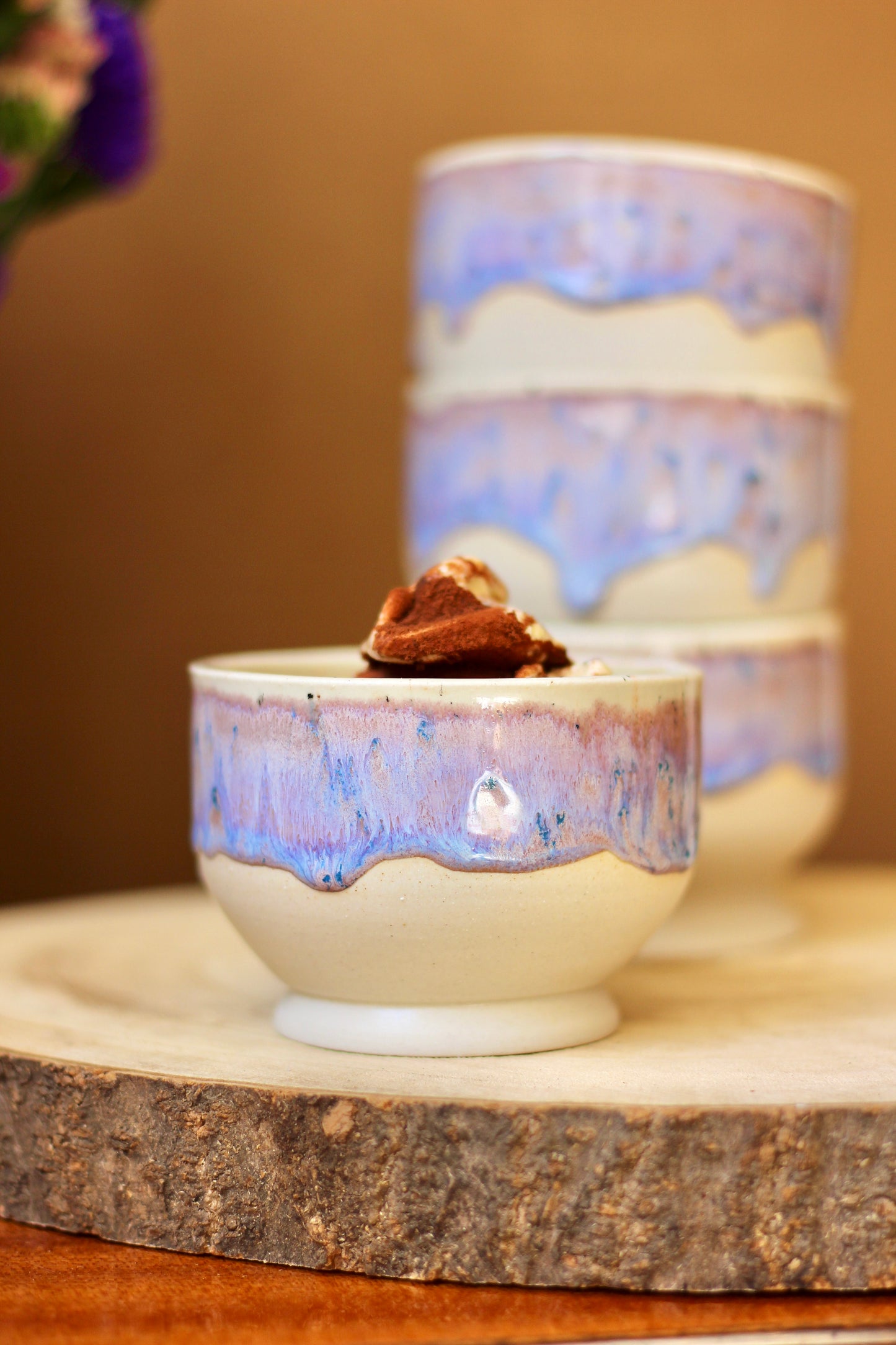 Ice cream cup Lavender
