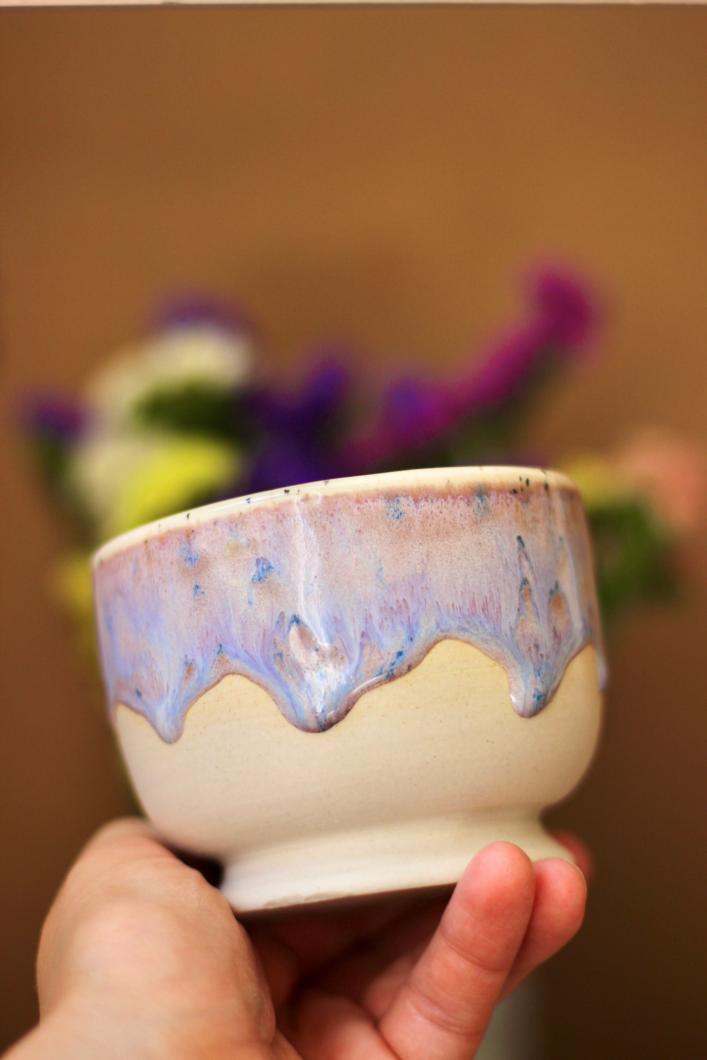 Ice cream cup Lavender