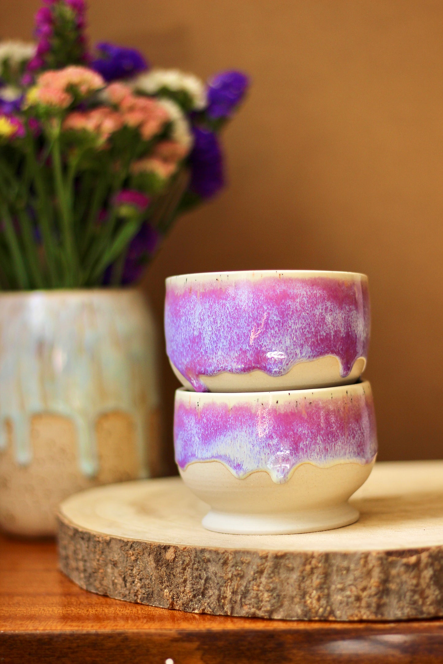 Ice cream cup Lilac