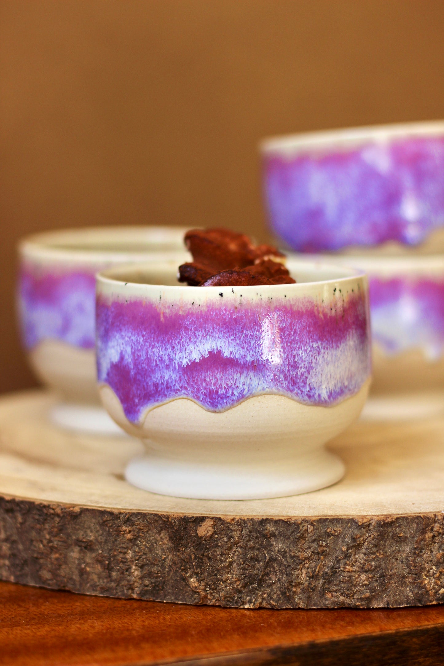 Ice cream cup Lilac