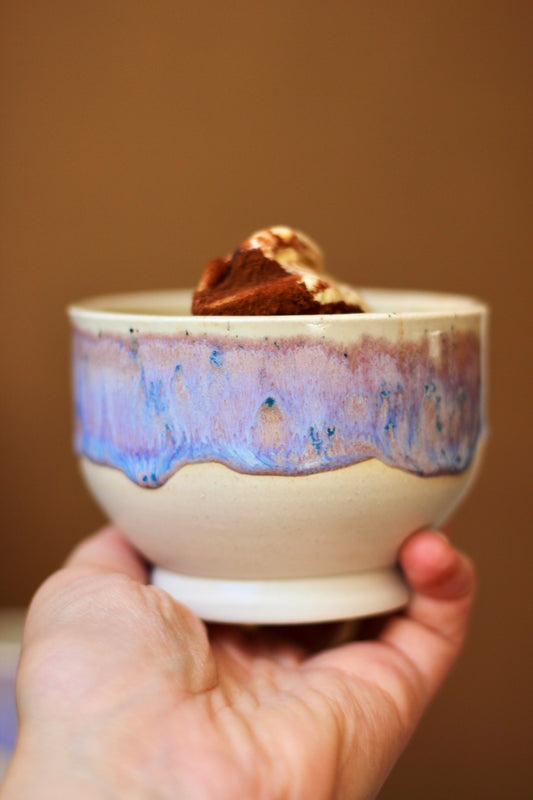 Ice cream cup Lavender