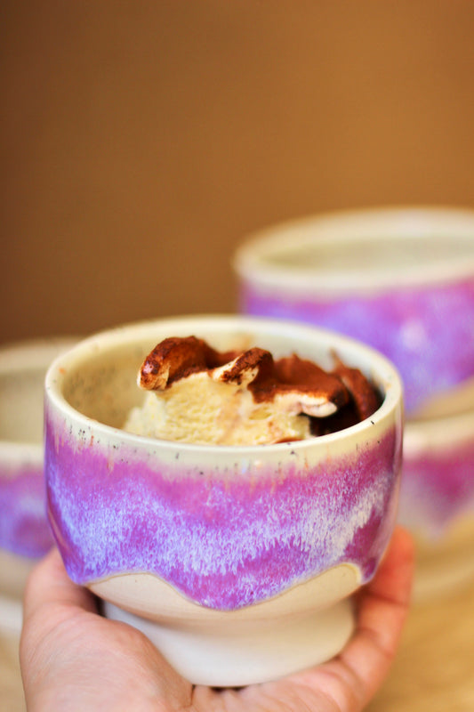 Ice cream cup Lilac